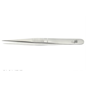  Pince légèrement courbé pour poils incarnés, rallonge de cils - 4.5''