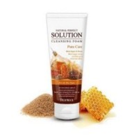 Deoproce  Mousse nettoyante Natural Perfect Solution au sucre noir et miel ''Soins des Pores'' (170gr)