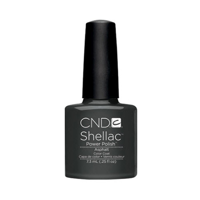 Vernis U.V CND Shellac ''Asphalt''