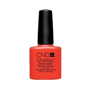 Vernis U.V CND Shellac ''Electric Orange''