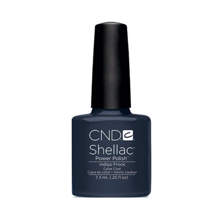 Vernis U.V CND Shellac ''Indigo Frock''
