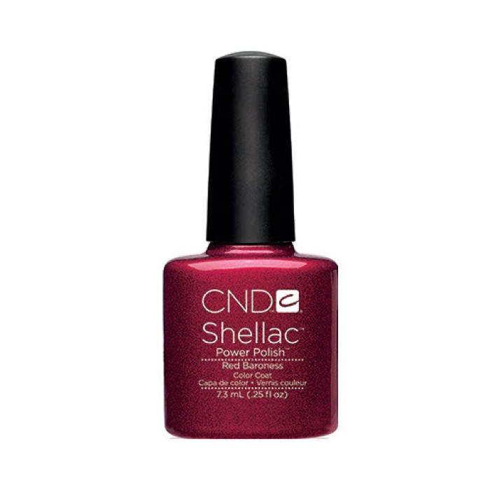 Vernis U.V CND Shellac ''Red Baroness''