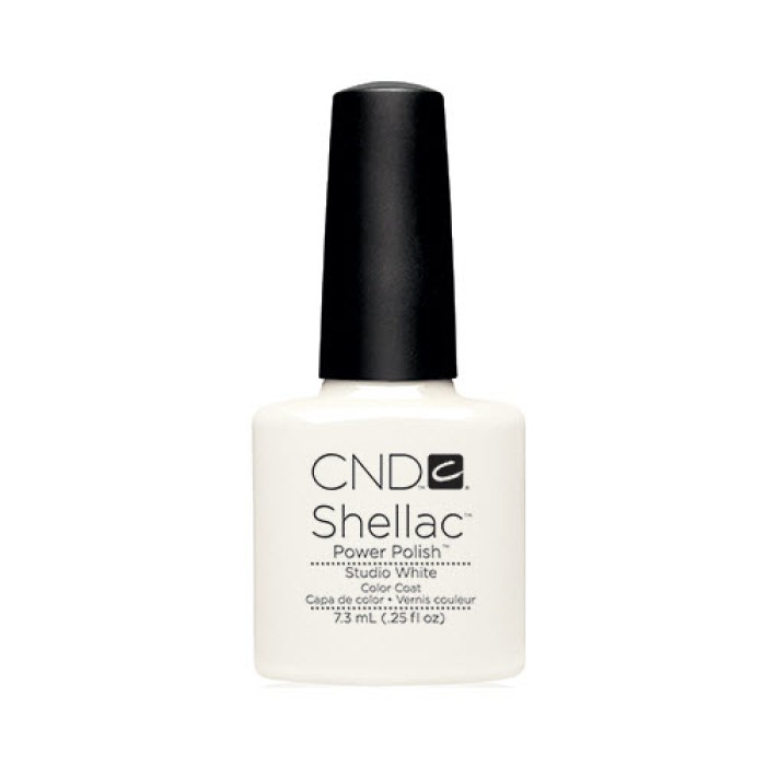 Vernis U.V CND Shellac ''Studio White''