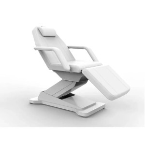 Fauteuil de soins Électrique avec 3 moteurs et 3 niveau de contrôle - Blanc