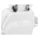 Fauteuil de soins Électrique (3 moteurs) et Bras Pivotant - Blanc
