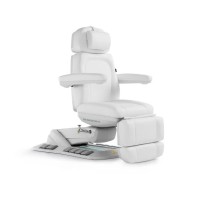 Fauteuil de soins Électrique (4 moteurs) et 3 niveaux de contrôle - Blanc