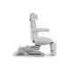 Fauteuil de soins Électrique (4 moteurs) et 3 niveaux de contrôle - Blanc