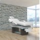 Fauteuil / Table de soins et Massage électrique (3 moteurs) Blanc