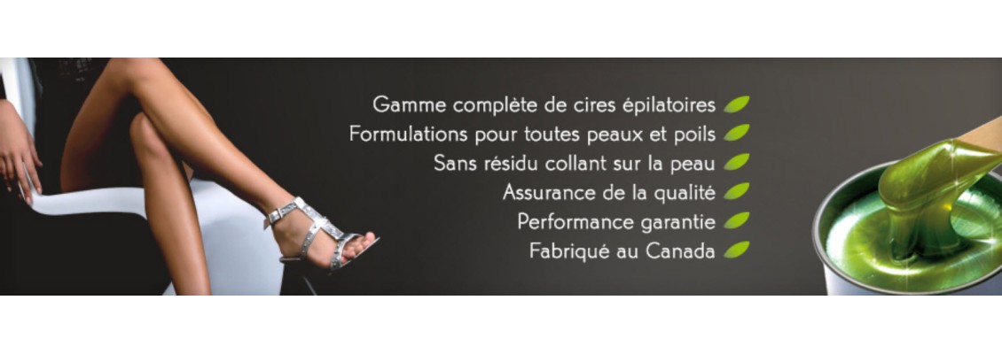 Produits pour l'épilation à la cire
