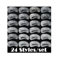 Pochoir pour sourcils 24 Modèles
