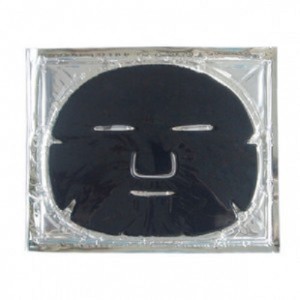 Masque Gel collagène Q10 ''Charbon Nettoyant en profondeur'' pour visage