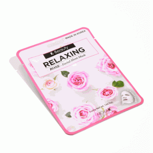 Masque facial Relaxant ''Rose'' Nicka-K 
