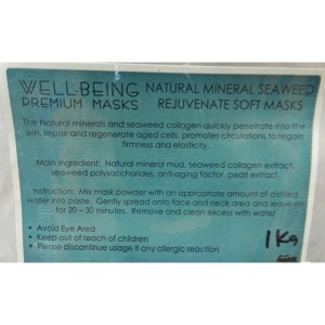 Masque de Soins en poudre ''Rajeunissant, Minéraux et Algues'' 