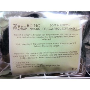 Masque de Soins en poudre ''Huile Contrôle'' 