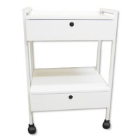 Table de service 2 tablettes / 2 tiroirs