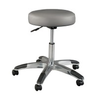 Tabouret oléopneumatique rond Deluxe 
