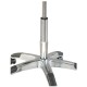 Tabouret oléopneumatique rond Deluxe 