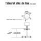 Tabouret oléopneumatique ergonomique Deluxe avec dossier 