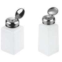 Bouteille avec pompe de métal