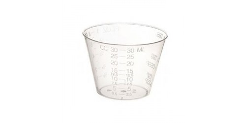 Tasse à mesurer jetable 30 ml