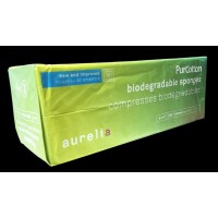  Aurelia Compresses Biodégradables PUR COTON 4 x 4