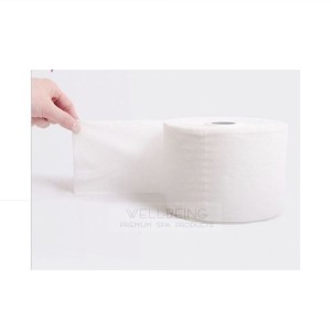 Lingette Faciale Jetable 8'' x 8'' (Rouleau) - 125pcs
