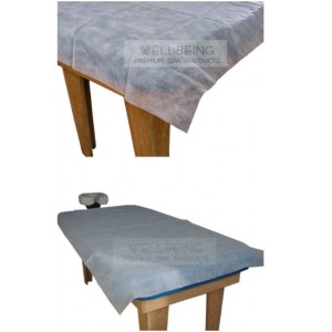 Drap de lit jetable non tissée