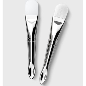 Pinceau à cuillère en acier inoxydable (Silicone ou Poils Synthétique) 1-pkg  