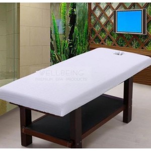 Drap Contour de coton avec ouverture facial