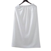 Paréo blanc en tissu Gaufré avec velcro - taille unique