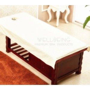 Drap Plat de cotton avec ouverture facial