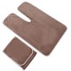 Ensemble serviette pour le visage en forme de U et grand bandeau en microfibre