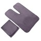 Ensemble serviette pour le visage en forme de U et grand bandeau en microfibre