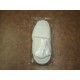 Chaussettes en tissu velours blanc