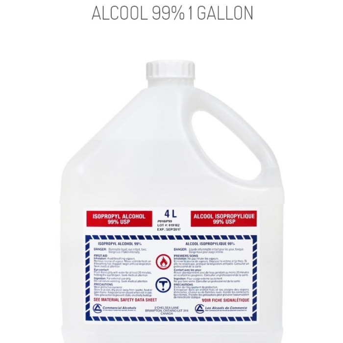ALCOOL 99% (Gallon)