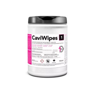 CaviWipes 1 - Lingettes désinfectantes Multi-usage  (160) - 6 x 6.75 pouces