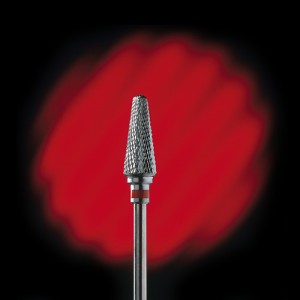 Fraise au Carbure Suisse ( Gros Cône à grains Fin ) 3/32''