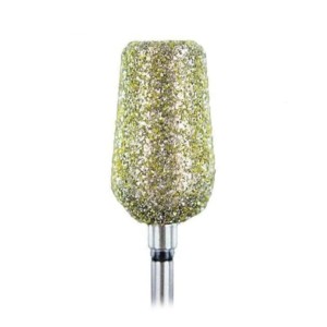 Fraise au Carbure Suisse (Style Diamant) en fome de poire ( Gros grains ) 3/32''
