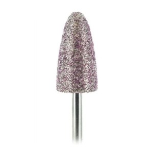 Fraise au Rubis Suisse (Style Diamant) en fome de petit cône ( Grains fin ) 3/32''