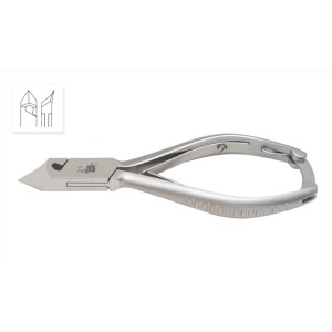Pince pédicure pour tête de l'ongle, coupe épaisse - 5.5''