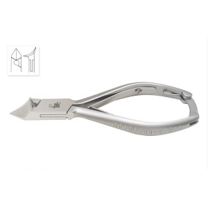 Pince à ongle incarné et ongle épais, double ressort - 5.5''