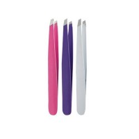 Pince à sourcils biseauté 4'' 