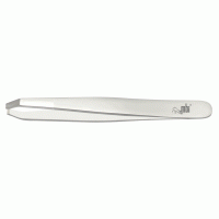 Pince à sourcils biseauté,droit,4", MBI-402
