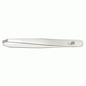 Pince à sourcils biseauté,droit,4", MBI-402