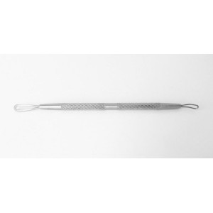 Extracteur de comédon avec embout en boucles