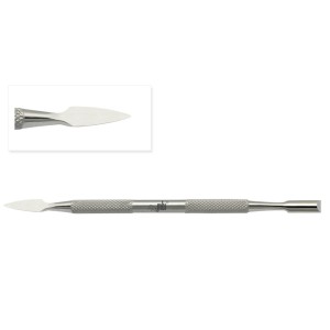 Pousse cuticule plat, avec Lancette