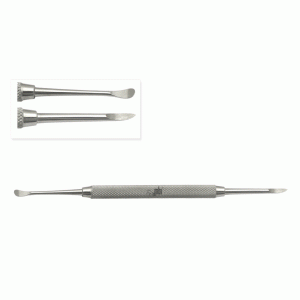 Pousse cuticule avec nettoyeur d'ongles