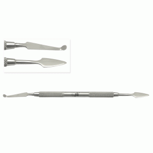 Spatule en forme de pointe de flèche et de cercle rond MBI