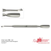 Repoussoir à cuticules avec enlève ptérygiun a petite tête MBI-327