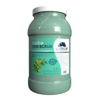 Gel exfoliant pour les pieds La Palm – Menthe verte et eucalyptus (1 Gallon)